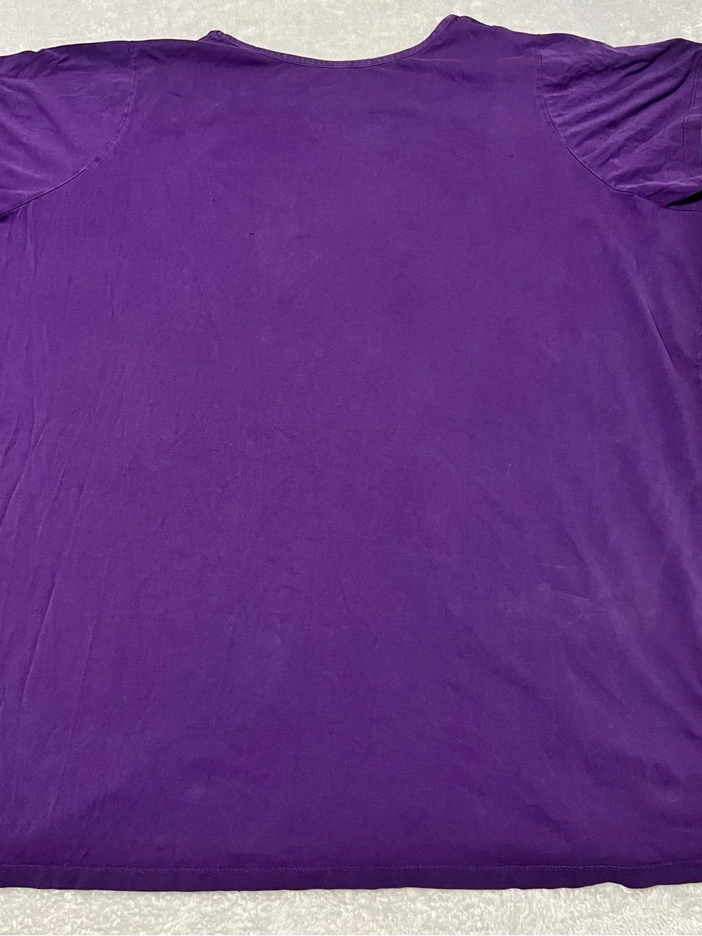 Purple Dachshund Graphic Dog Tee - Purple with Pink Stripe Print - Picture 7 of 7